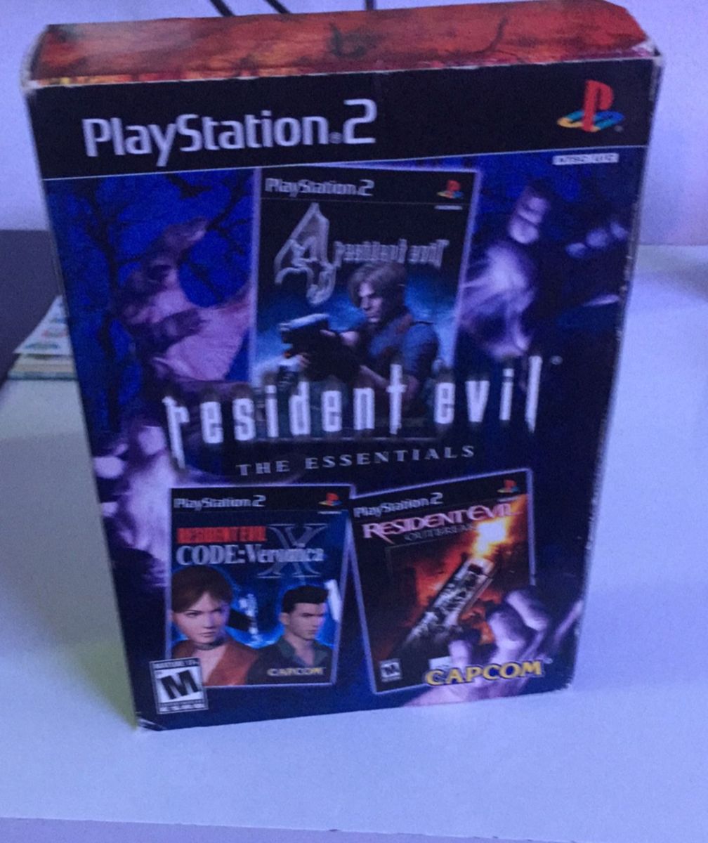 Box Resident Evil Playstation 2 Jogo de Videogame Usado