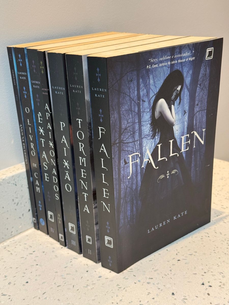 Box Completo da Série Fallen - 7 Livros de Lauren Kate | Livro Galera ...