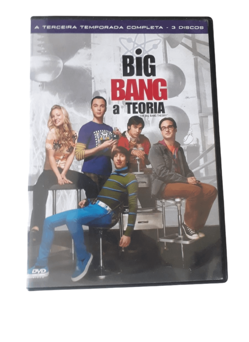 Box The Big Bang Theory - Temporada 3 Completa (p) | Filme e Série Dvd ...