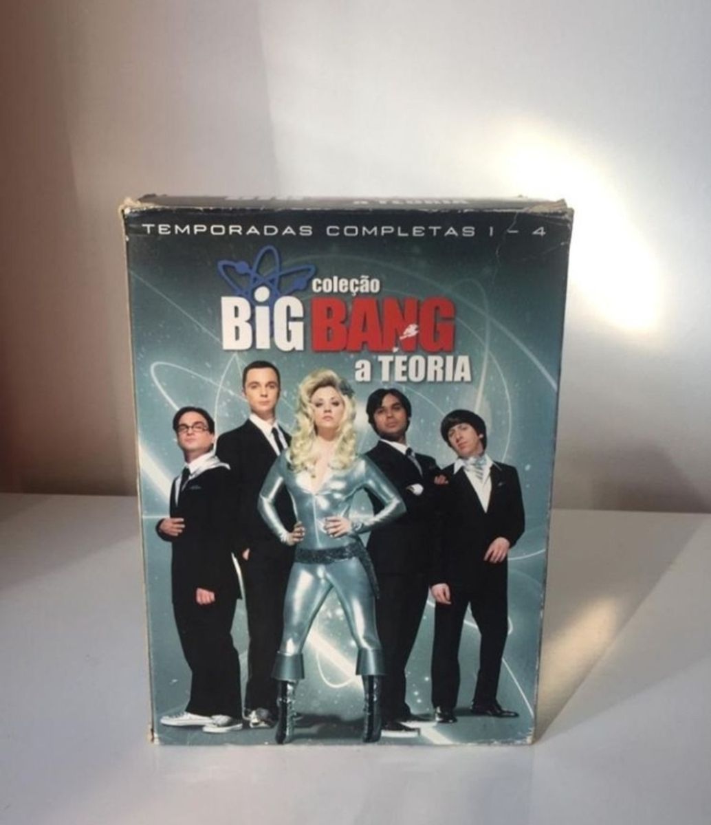 Box The Big Bang Theory - Temporadas 1 a 4 (l) | Filme e Série Dvd ...