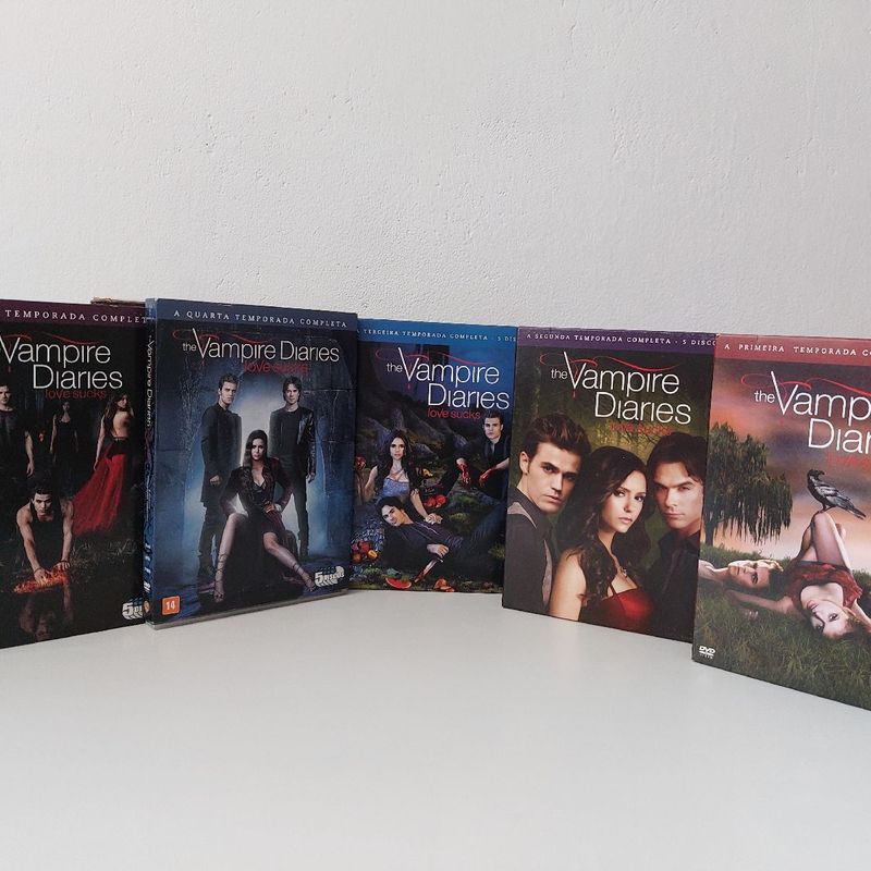 Dvd Diários de um vampiro + Os originais