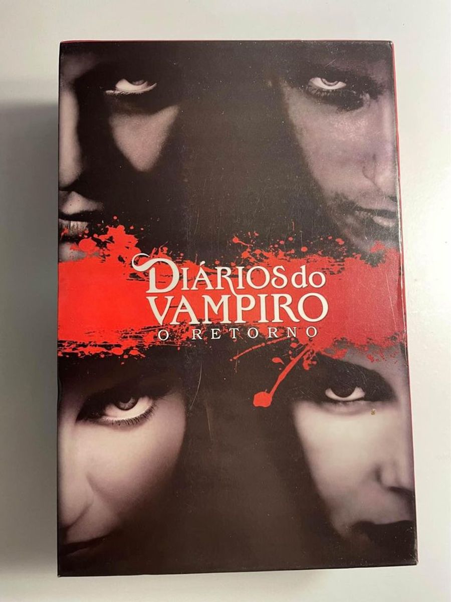 Diários do Vampiro  Novo Box com Capas Redesenhadas