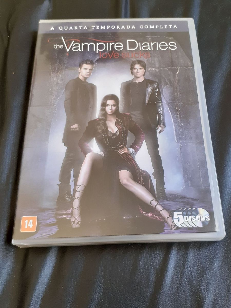 Box The Vampire Diaries - Temporada 4 | Filme e Série Warner Nunca ...