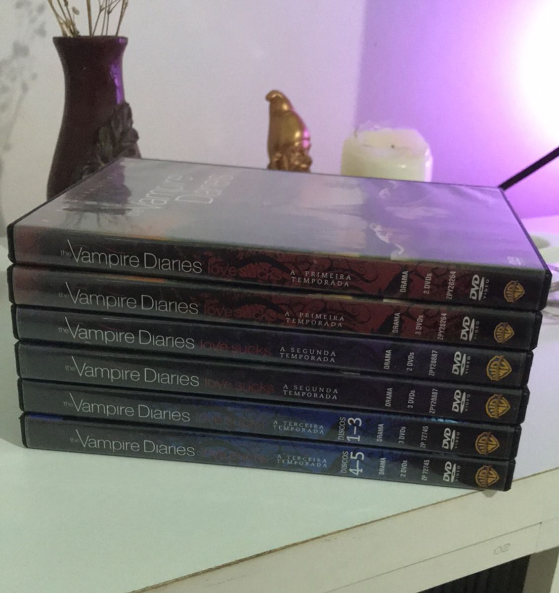 Box The Vampire Diaries Temporadas 1-3 | Filme e Série Dvd Usado ...