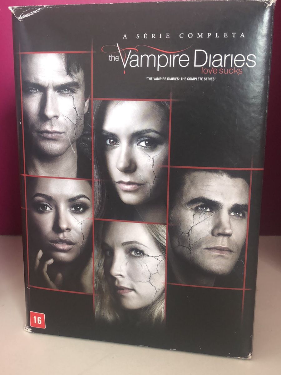 Box The Vampire Diaries (tvd) - a Série Completa | Filme e Série Usado ...