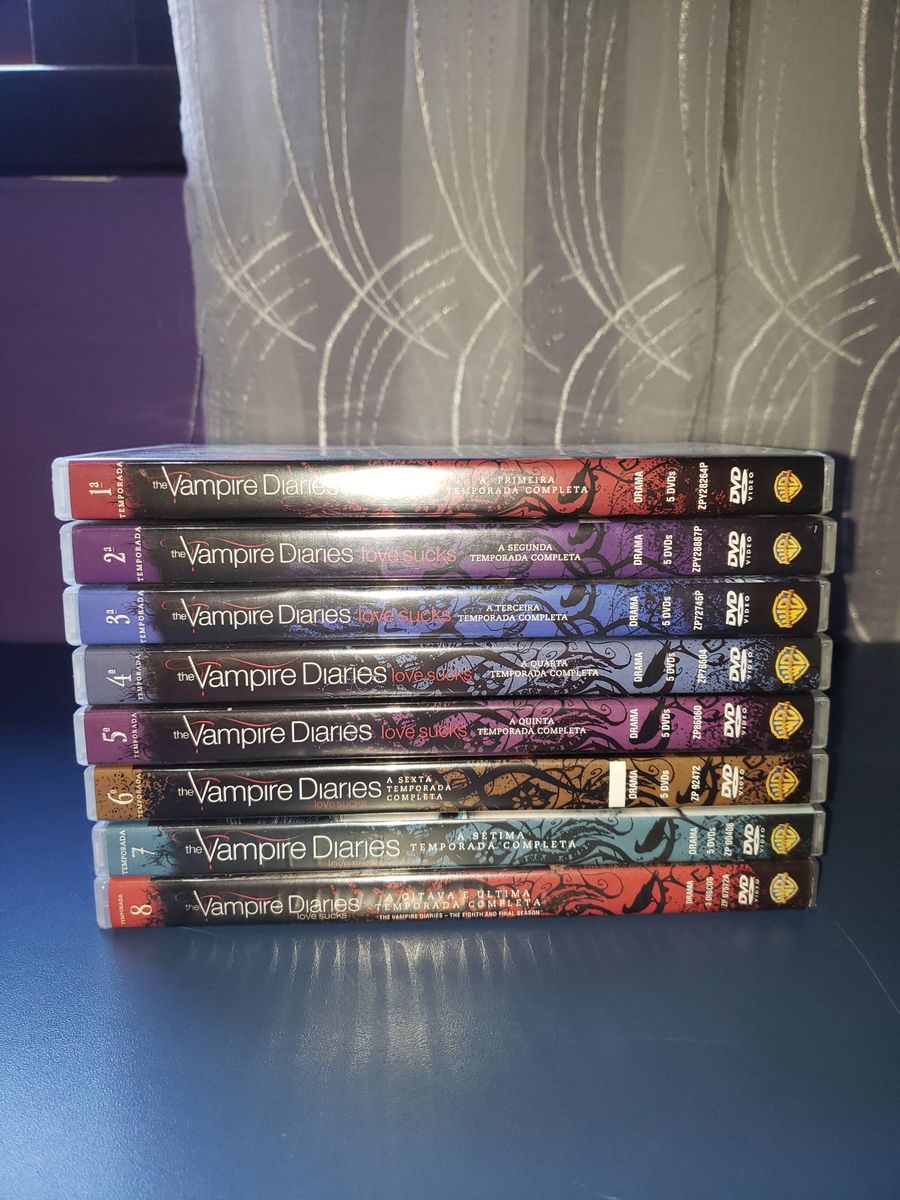 Box The Vampire Diaries | Filme e Série Dvd Nunca Usado 87303978 | enjoei