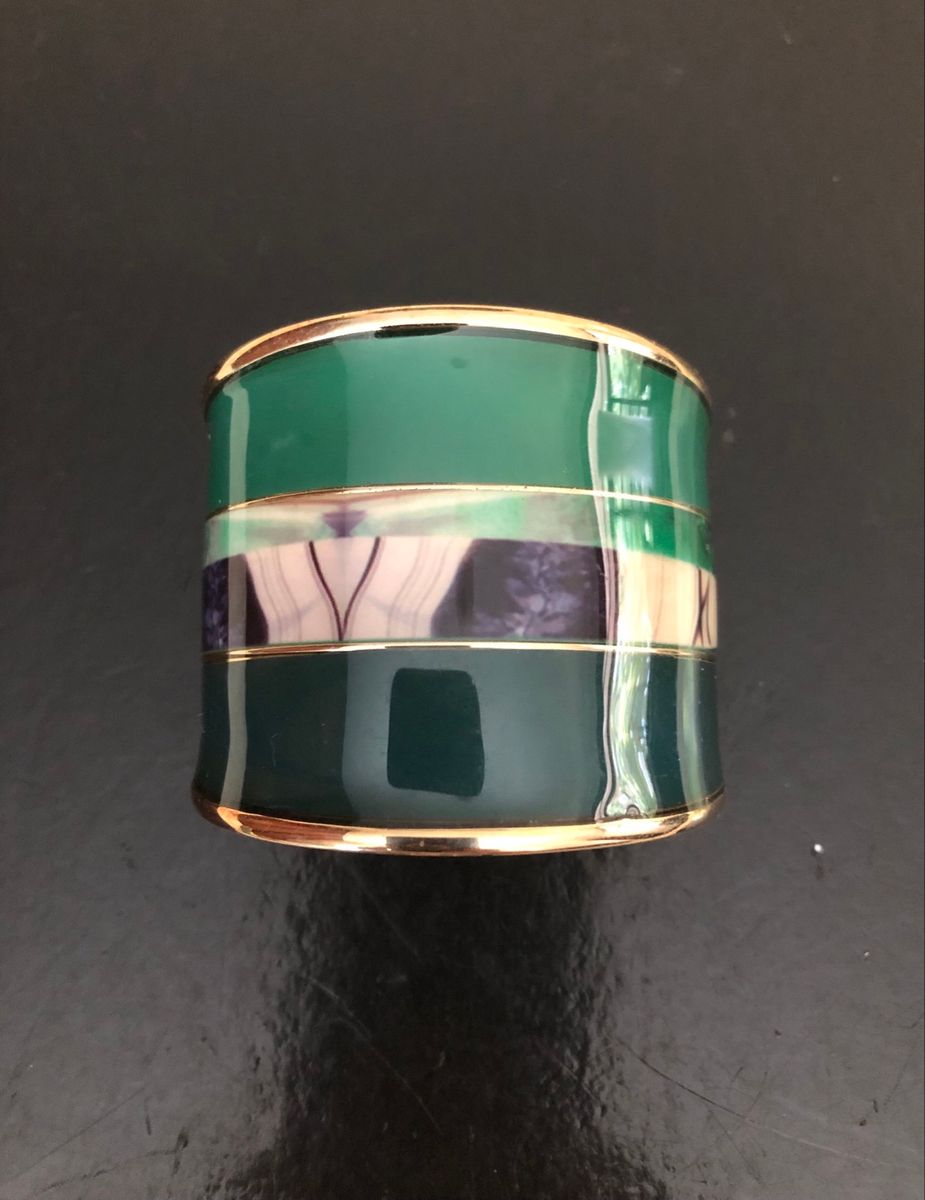 Bracelet Doré FRANCESCA ROMANA DIANA - Vert, Beige, Doré - Occasion Très Bon état