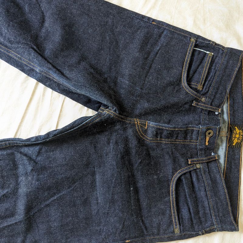 Brave Star 'Raw Denim' Selvedge Jeans