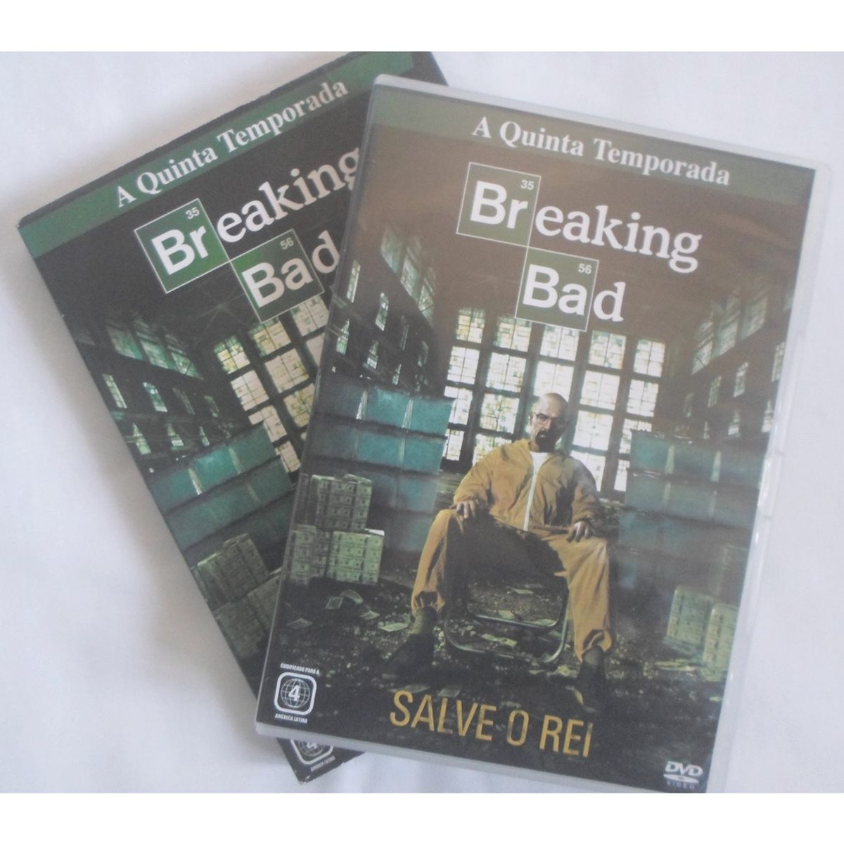 Breaking Bad Quinta Temporada Box Dvd Original | Filme e Série Usado ...