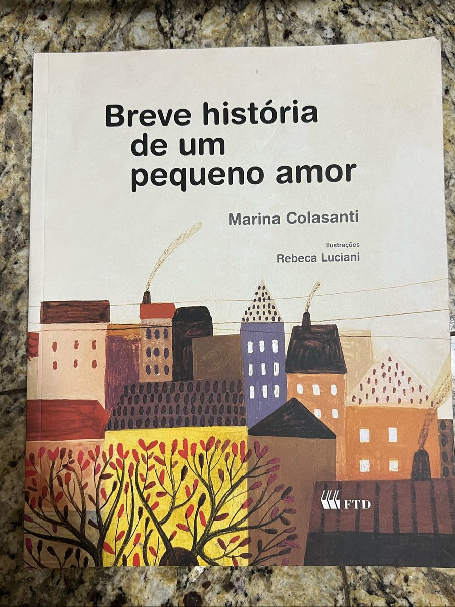 Breve História de Um Pequeno Amor | Livro Ftd Usado 73894119 | enjoei