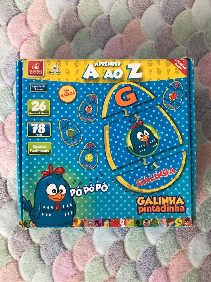 Brincadeira de Criança - Aprender a Ao Z - Galinha Pintadinha ...