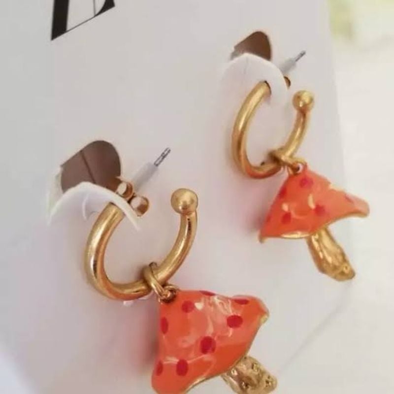 Brinco Cogumelo Zara Zara Usado 108311701 enjoei