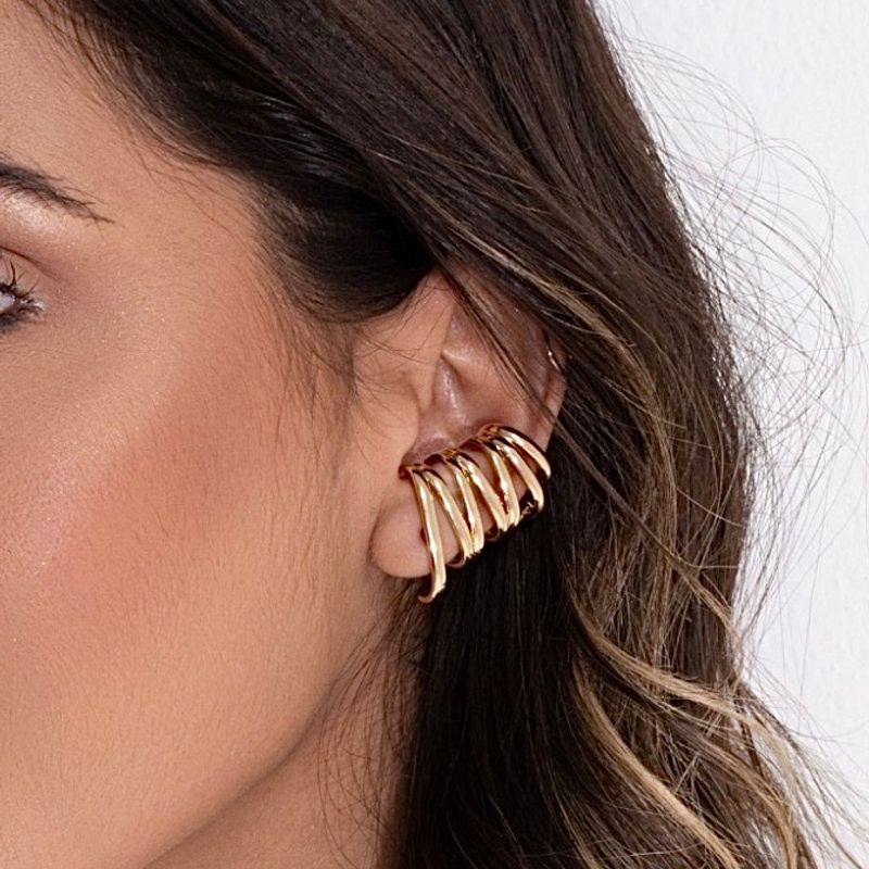 Brinco Ear Cuff Banhado | Ox Nunca Usado 109772056 | enjoei