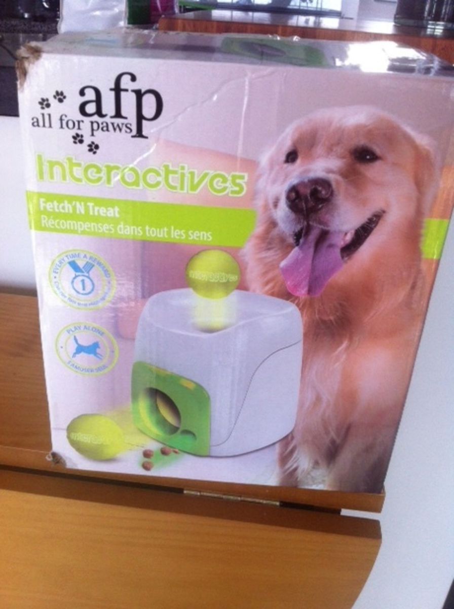 Brinquedo Afp Interactive Fetch N Treat | Item p/ Pet Afp Usado 2332697 ...