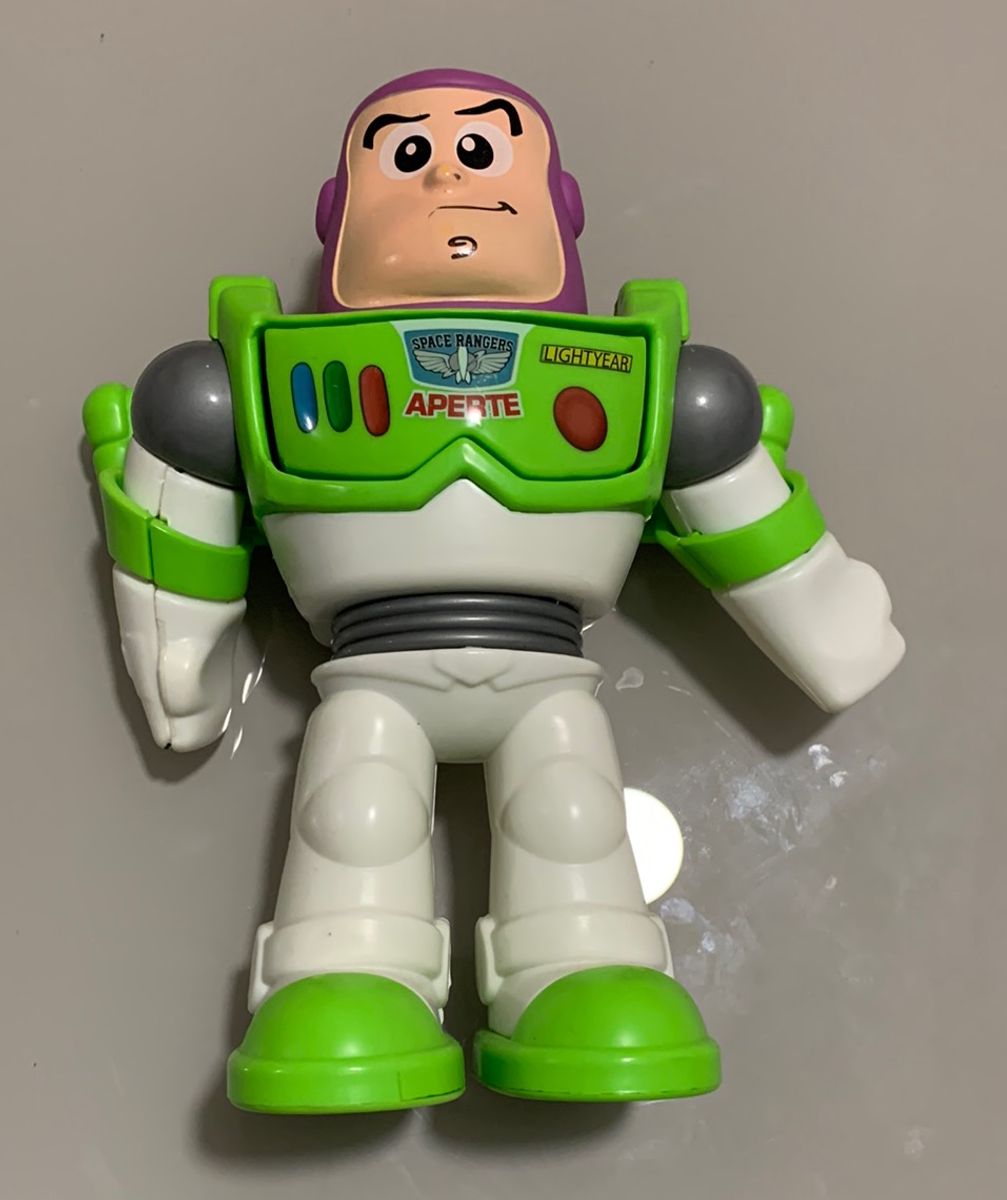 Brinquedo Boneco Buzz Lightyear com Som | Brinquedo para Bebês Usado ...