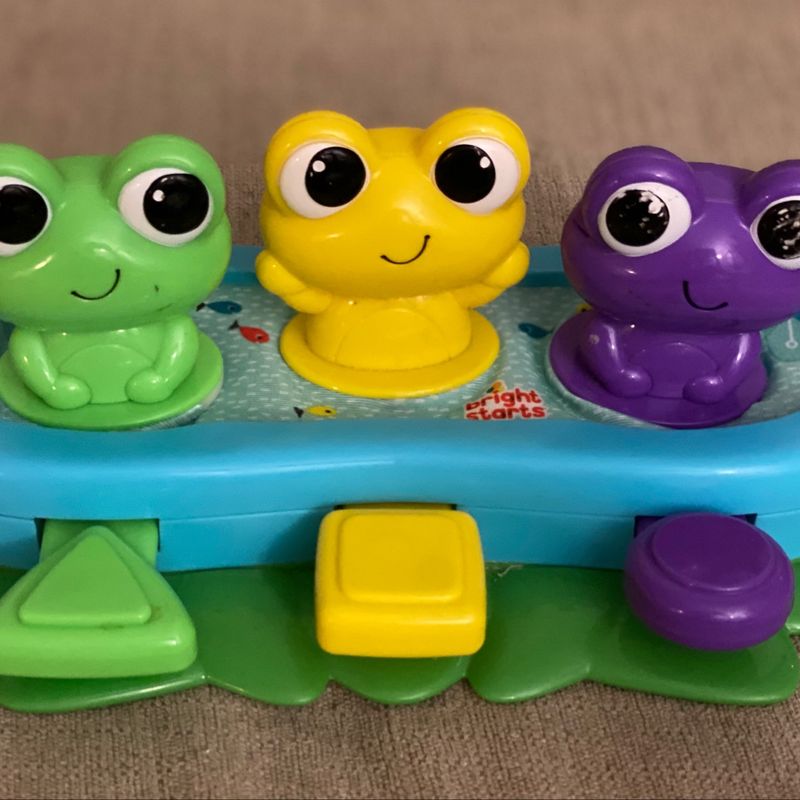 Brinquedo Bop Giggle Frogs Bright Starts 46532866 enjoei