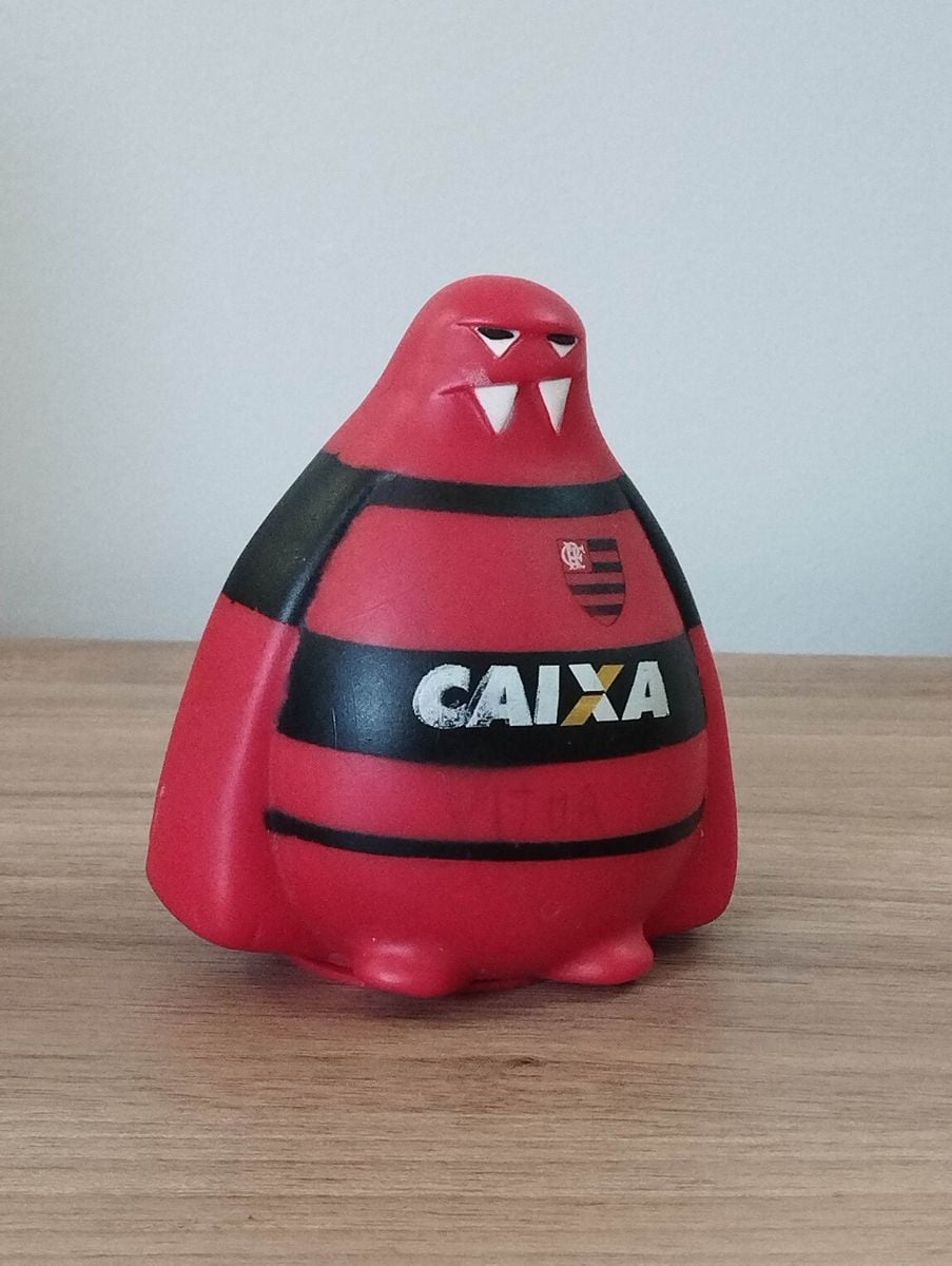 Brinquedo Cofre Poupançudo Caixa Econômica Flamengo | Cacareco Cofre ...