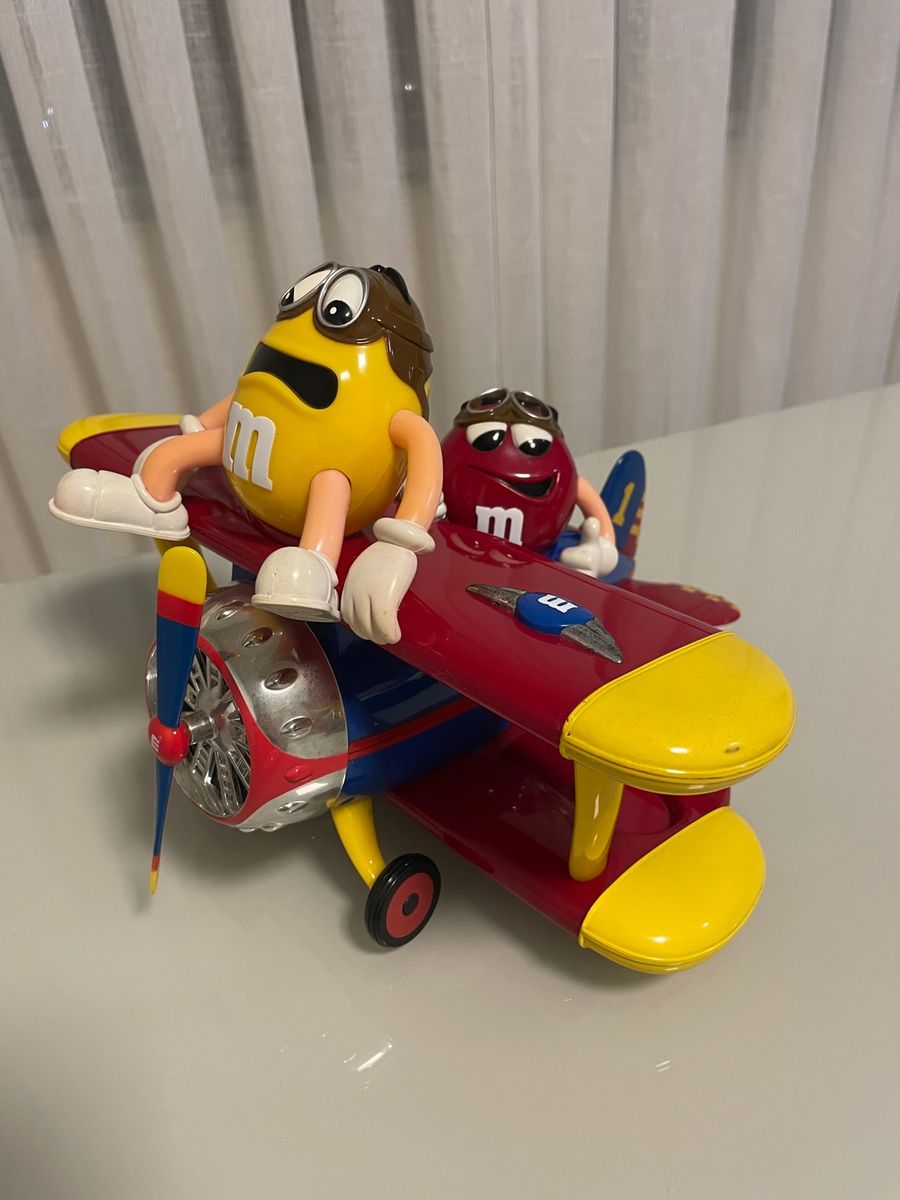 M&M's 飛行機 フィギュア 置物 フィギュア M&M's 置物 飛行機