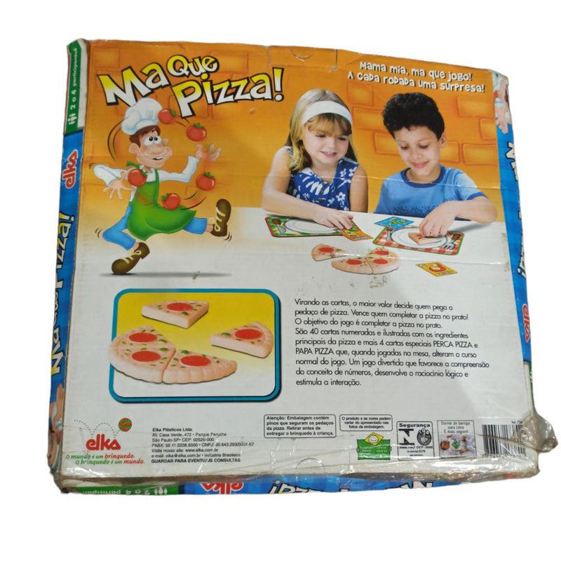 Brinquedo jogo da pizza