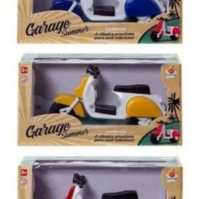 GARAGE SUMMER LAMBRETA - ORANGE TOYS - Ribeiro Variedades