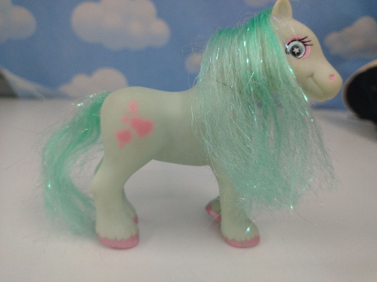 Brinquedo My Little Pony Antigo Devada 80 Vinil 12 Cm Colecionismo Produto Vintage e Retro Mu