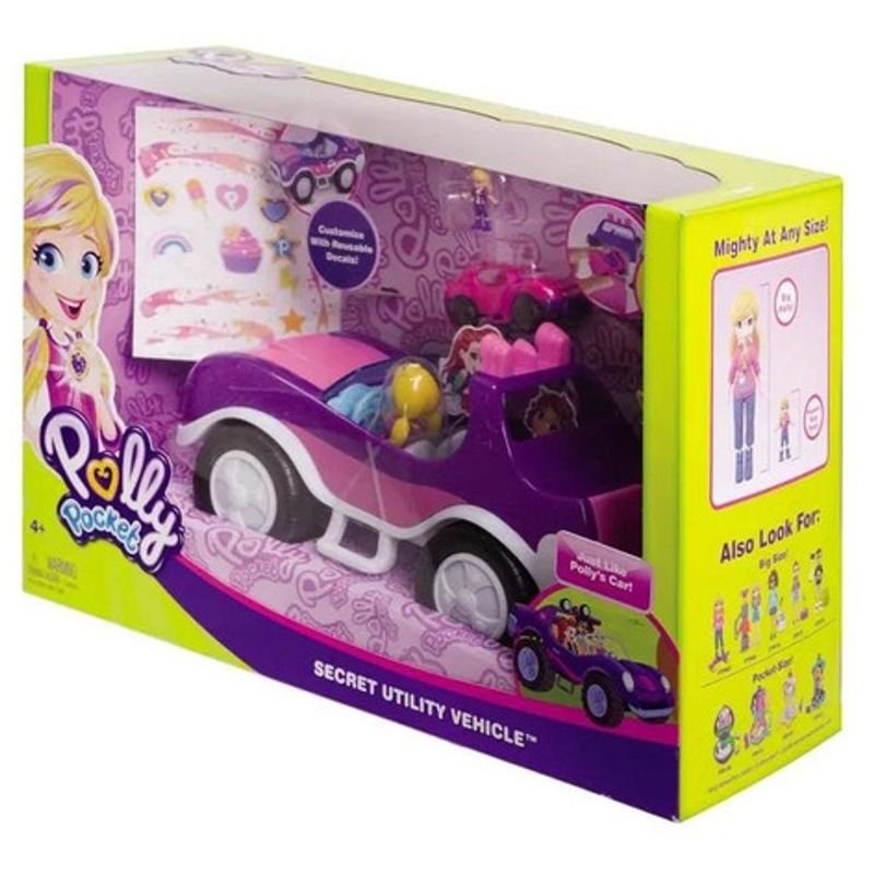 Polly Pocket Veiculo de Utilidade Secreta