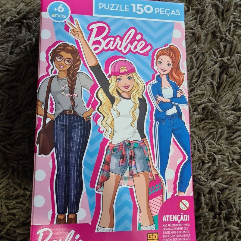 Quebra Cabeça Barbie 150 Peças - Grow