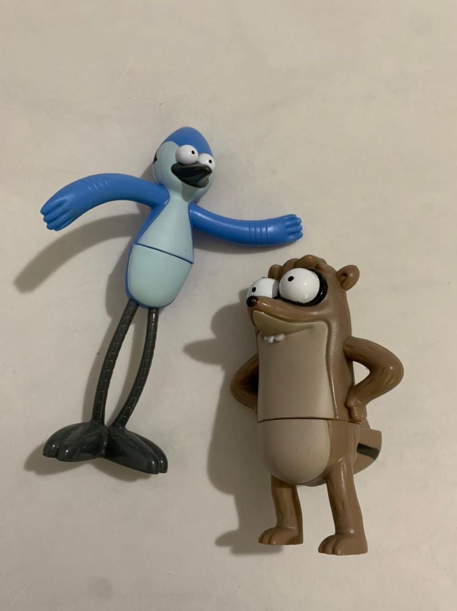 Brinquedos Mc Donalds Mordecai E Rigby Apenas Um Show Cacareco Mc Donalds Usado Enjoei