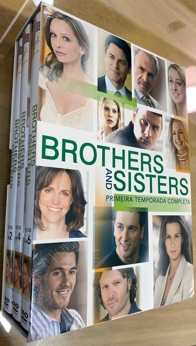 Brothers And Sisters Dvd Box Primeira Temporada Completa 6 Discos
