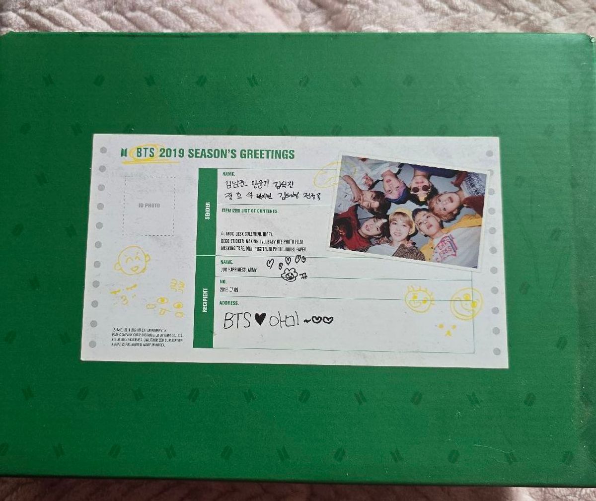 Bts Season Greetings 2019 - Completo | Hybe Nunca Usado 129739005