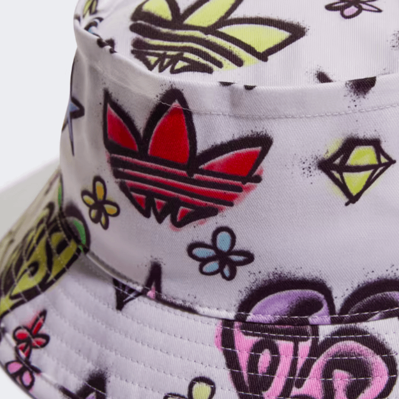 Bucket Hat Adidas X Jeremy Scott Graphic Print Coleção 2023