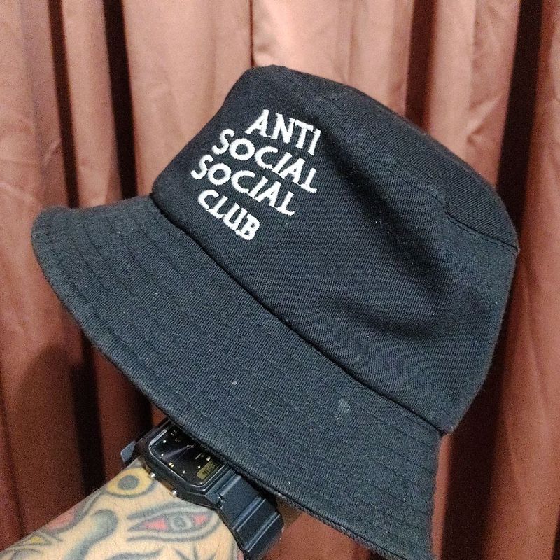 Anti social social club bucket hat best sale