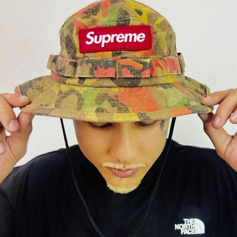 Original Supreme Fishing Hat Supreme X Yankees Crusher Bucket Hat