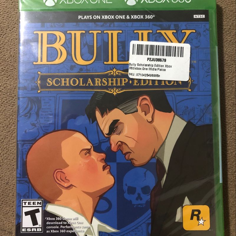 Bully Scholarship Edition Xbox One/360 - Original Lacrado