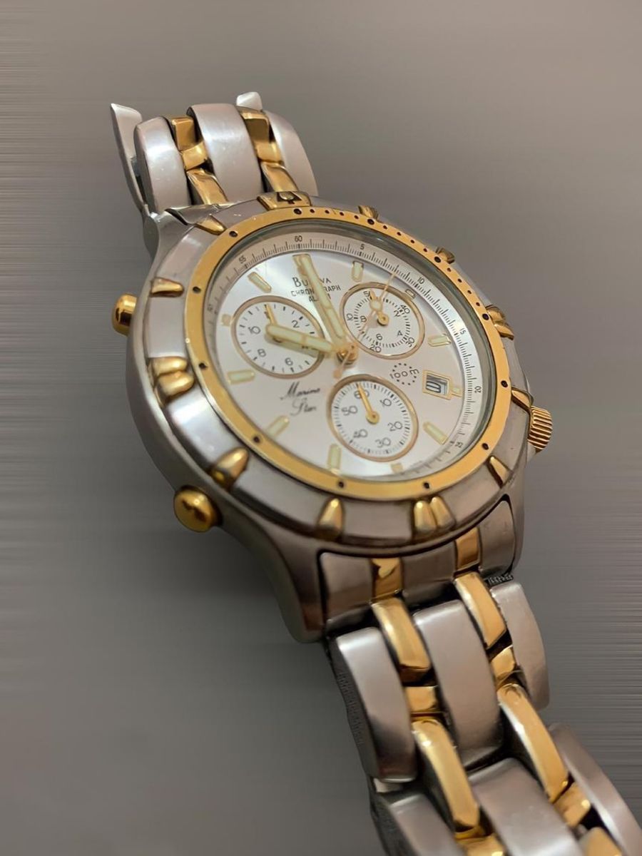 Bulova chronograph hot sale alarm