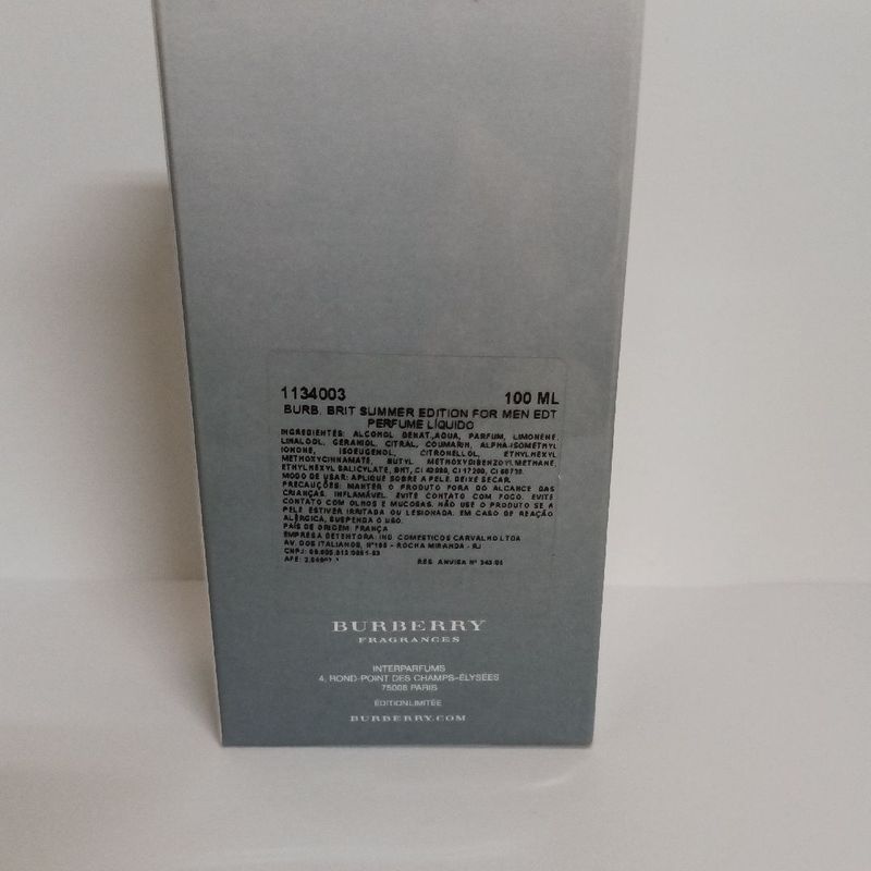 burberry brit summer