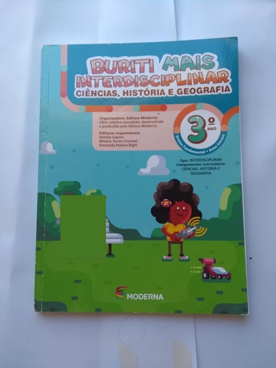 Buriti Mais Interdisciplinar Ci Ncias Hist Ria Geo Livro Moderna Usado Enjoei