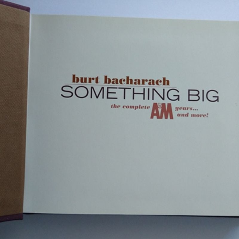 Burt Bacharach - Something Big (Livreto + 5 Cds) - Edição Limitada |  Universal Music Enterprises Usado 84840437 | enjoei