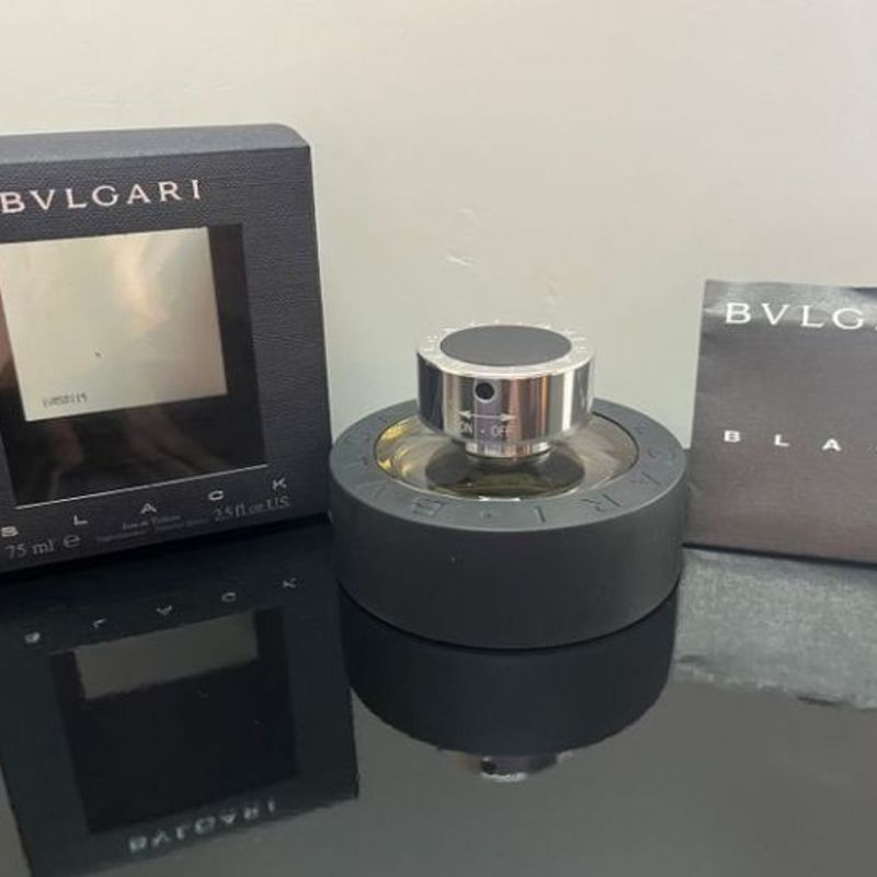 Bvlgari Black 75ml | Perfume Masculino Bvlgari Usado