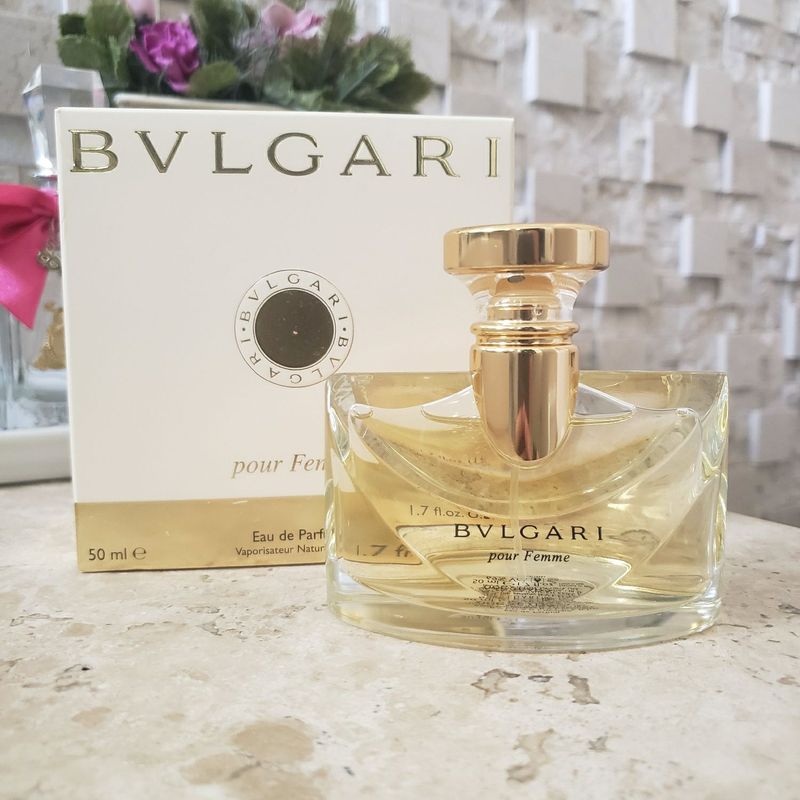 Bvlgari Pour Femme 50ml | Perfume Feminino Bvlgari Usado 77987225