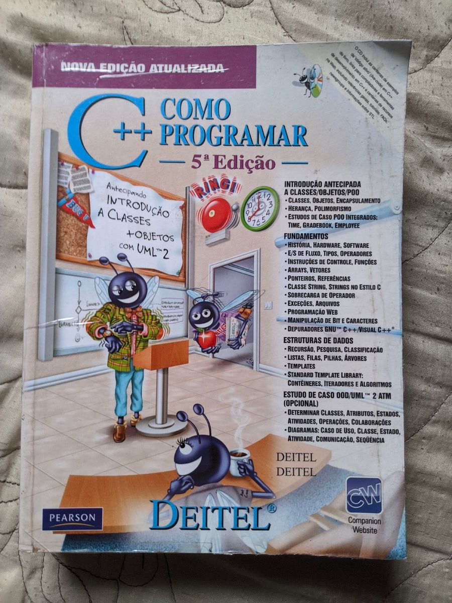C++: Como Programar ( Oh Livro de Programação) | Livro Deitel Usado ...