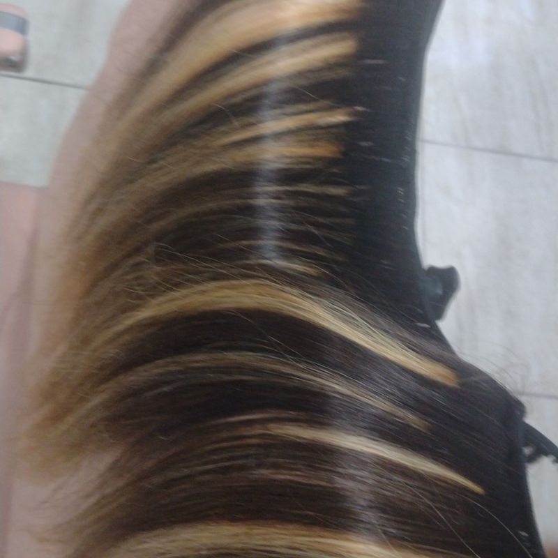 Lindo Cabelo Humano Indiano, Produto p/ Cabelos Feminino Humano Indiano  Nunca Usado 90499743