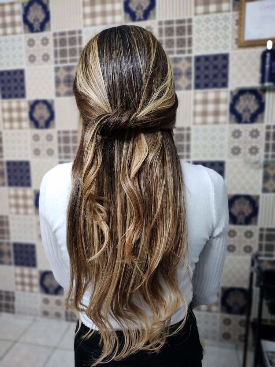 Lindo Cabelo Humano Indiano, Produto p/ Cabelos Feminino Humano Indiano  Nunca Usado 90499743