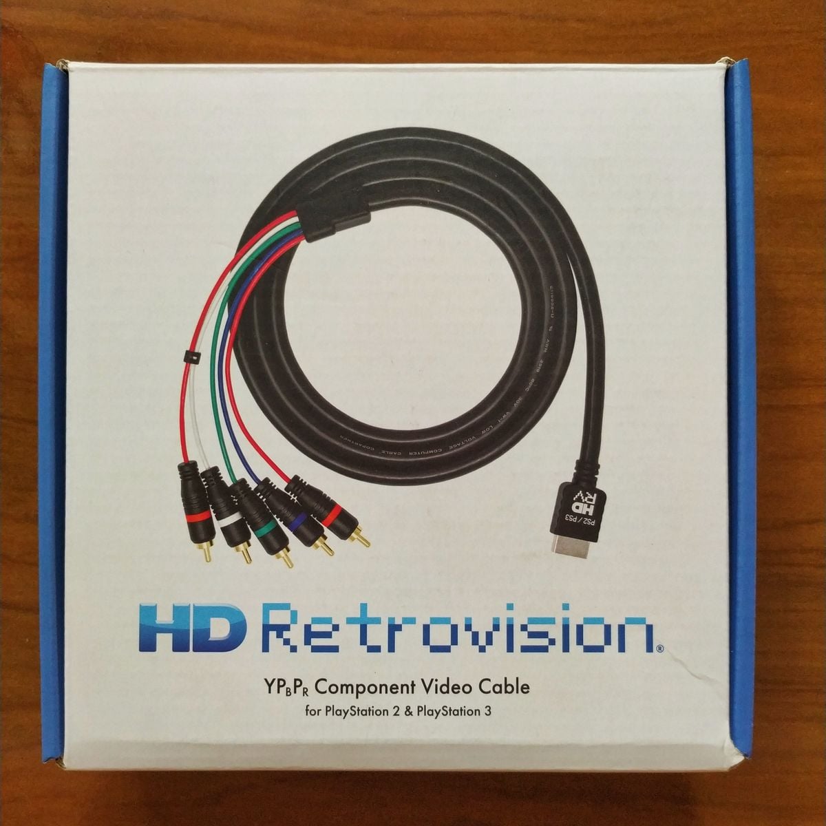 HD Retrovision PS2 PS3 コンポーネントビデオケーブル Cabo Componente para Ps2/ Ps3 Hd Retrovision | Playstation Nunca