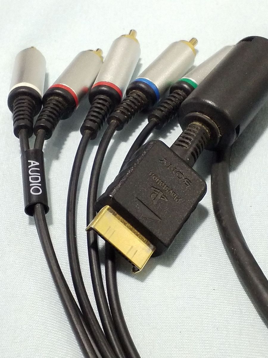 Cabo Componente Playstation 2 Ps2 Ps3 Original Sony | Móvel p/ Casa ...