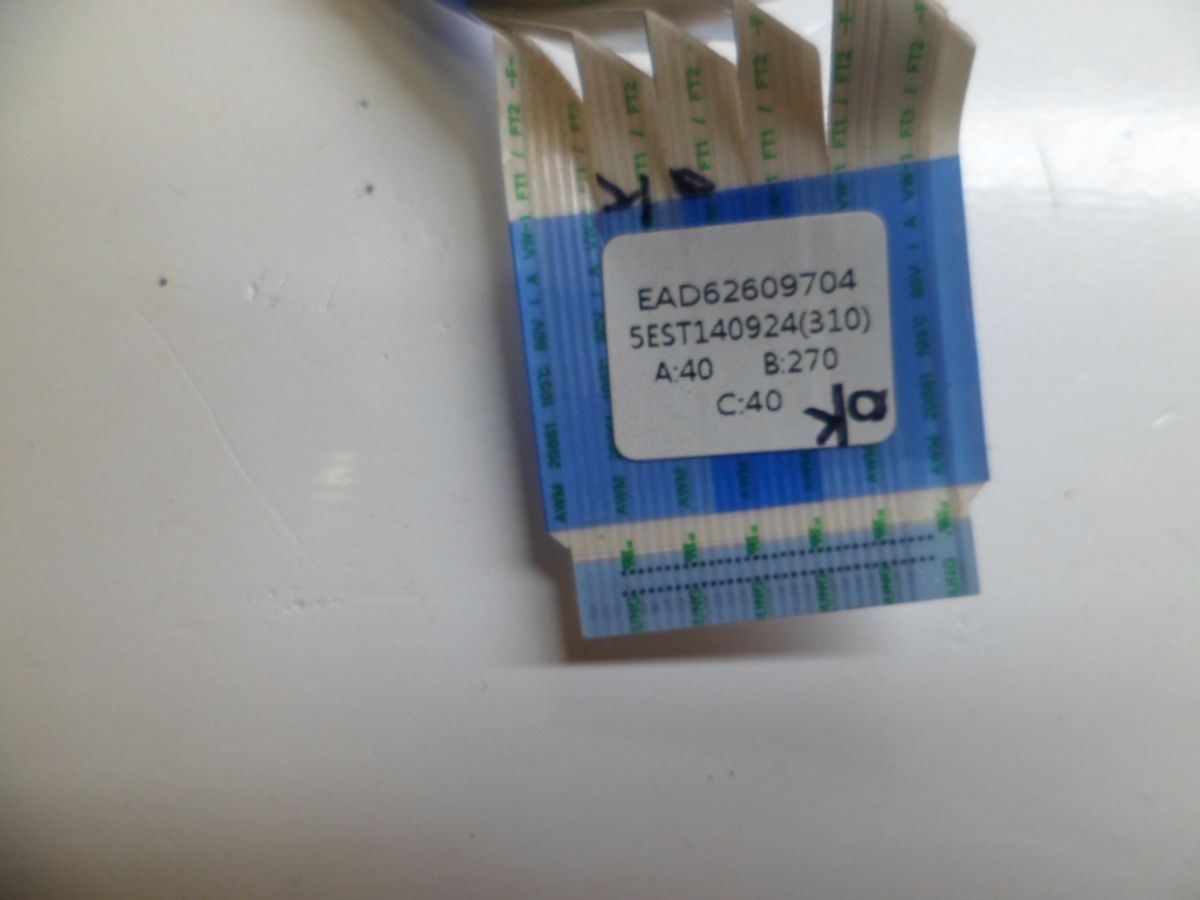 Cabo Flat Lvds Compativel Tv Lg Lf B Ead Leia Item Info Eletro Cabo Flat Lvds