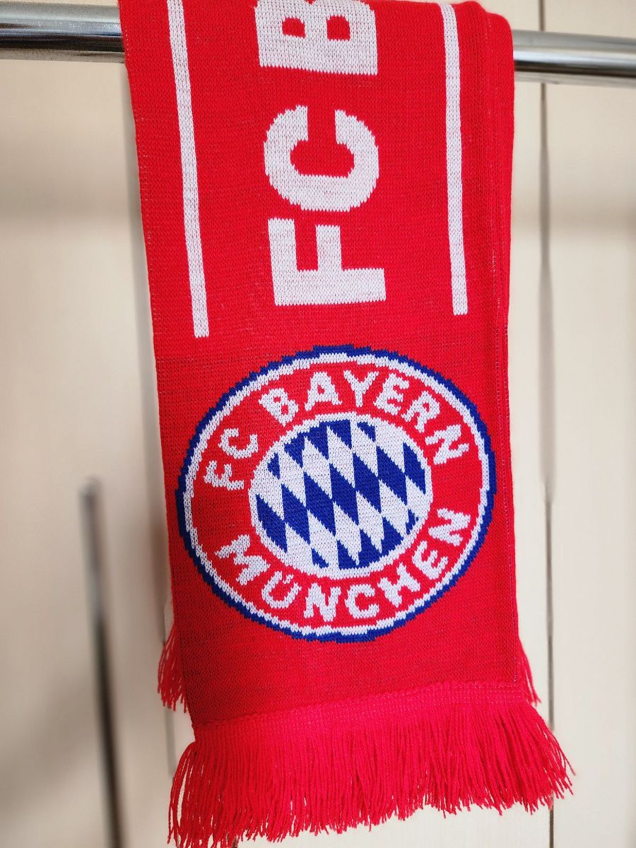Cachecol Fc Bayern Müchen - Original | Produto Masculino Bayern De ...