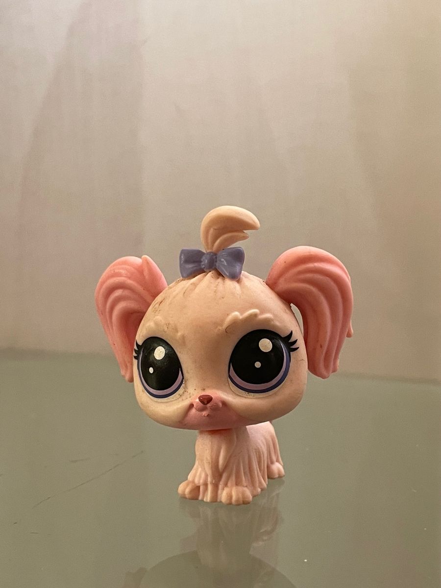 Cachorra Rosa Littlest Pet Shop Lps | Brinquedo Hasbro Usado 93020948 ...