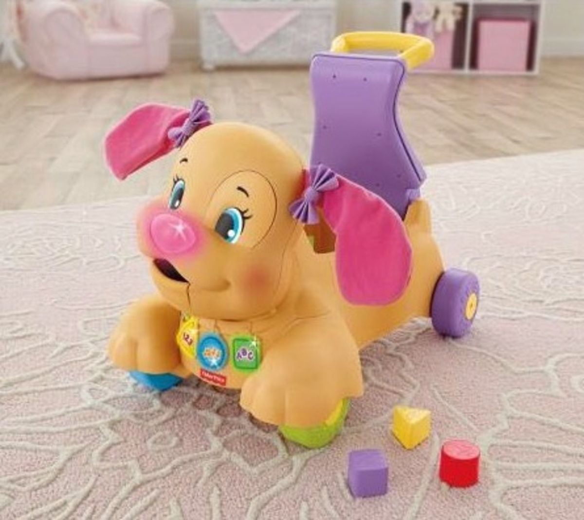 Cachorro Andador Fisher Price | Andador Infantil Fisher Price Usado ...