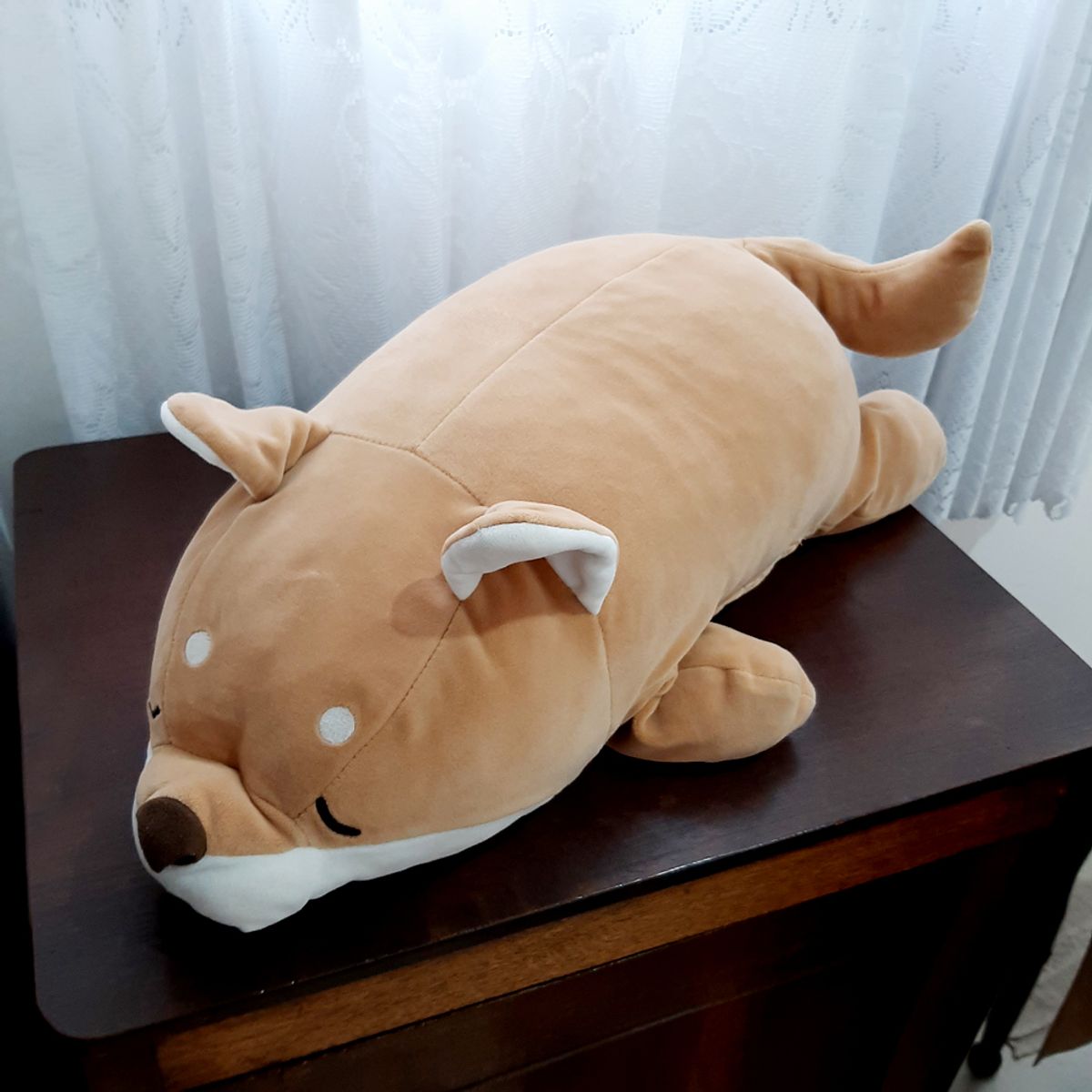 Cachorro de Pelúcia Shiba Daiso Pelúcia Daiso Usado 75965049 enjoei